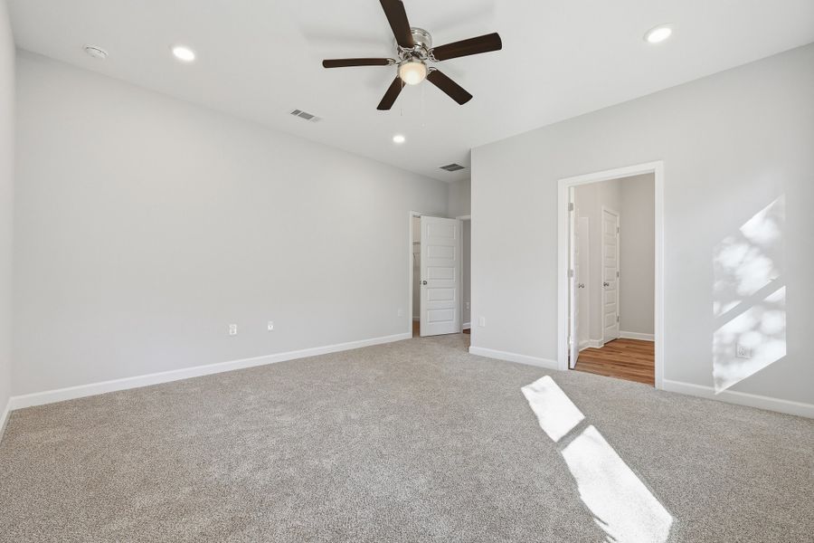 Spacious, unfurnished interior of a new home in McCarthy Estates, Defuniak Springs (Image 46). Spacious, unfurnished interior of a new home in McCarthy Estates, Defuniak Springs (Image 46).