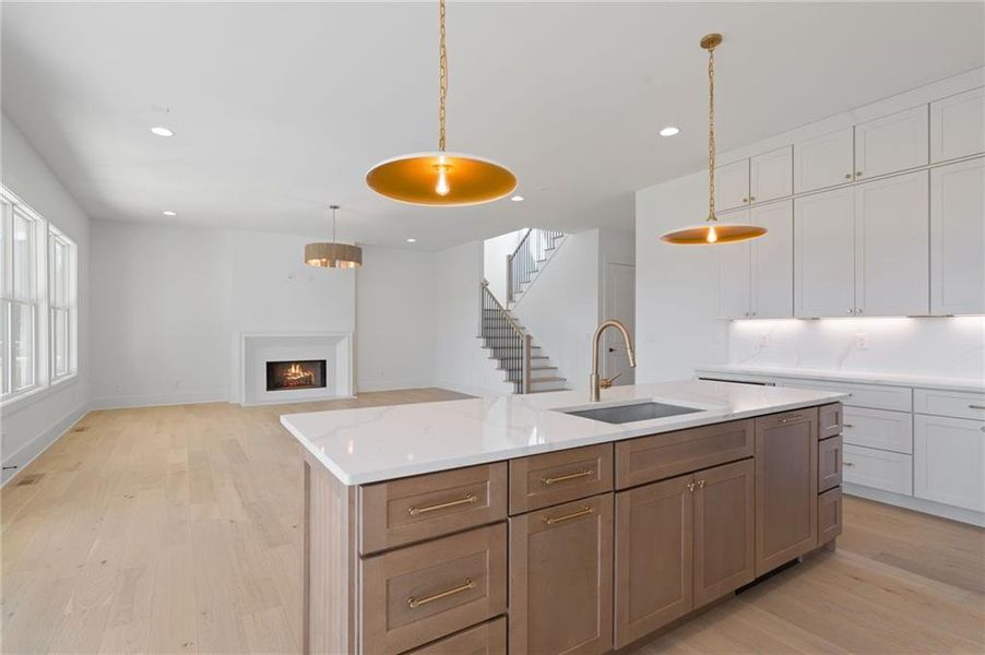 Furnished interior view inside a new home in , Smyrna (Image 15). Furnished interior view inside a new home in , Smyrna (Image 15).