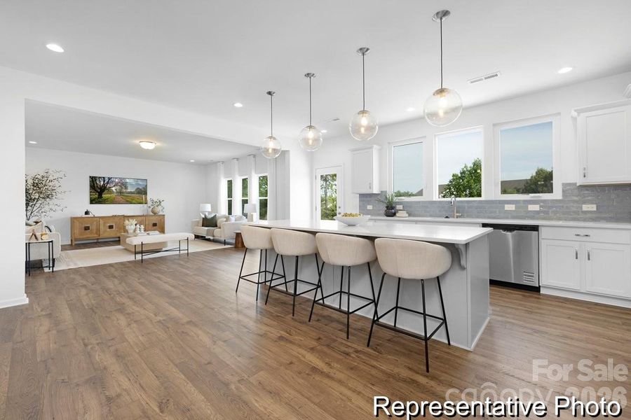 Furnished interior view inside a new home in Autumn Ridge, High Shoals (Image 10).