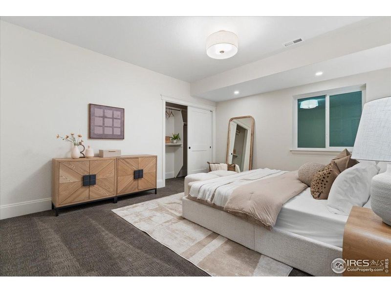 Furnished interior view inside a new home in , Berthoud (Image 29).