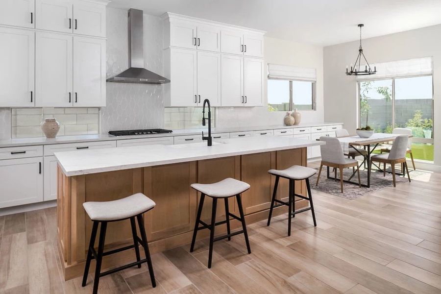 Furnished interior in a model home at Tobiano at Wales Ranch in San Tan Valley (Image 12). Furnished interior in a model home at Tobiano at Wales Ranch in San Tan Valley (Image 12).