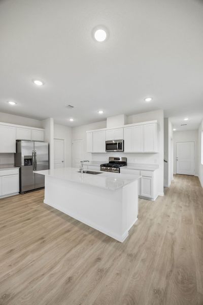 Furnished interior view inside a new home in Riviera Pines, Huffman (Image 14).