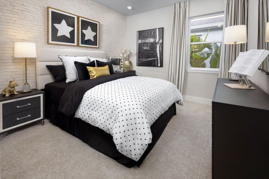 Representative furnished interior of a home built from the Terra Rosa II by Mattamy Homes in Crosswind Ranch, Parrish (Image 14).