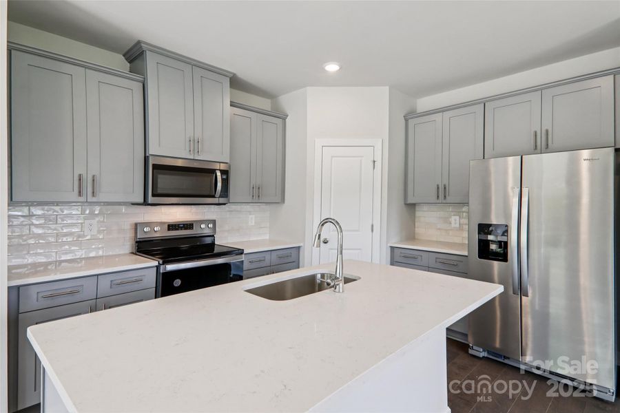 Furnished interior view inside a new home in Galloway Ridge, Charlotte (Image 4).