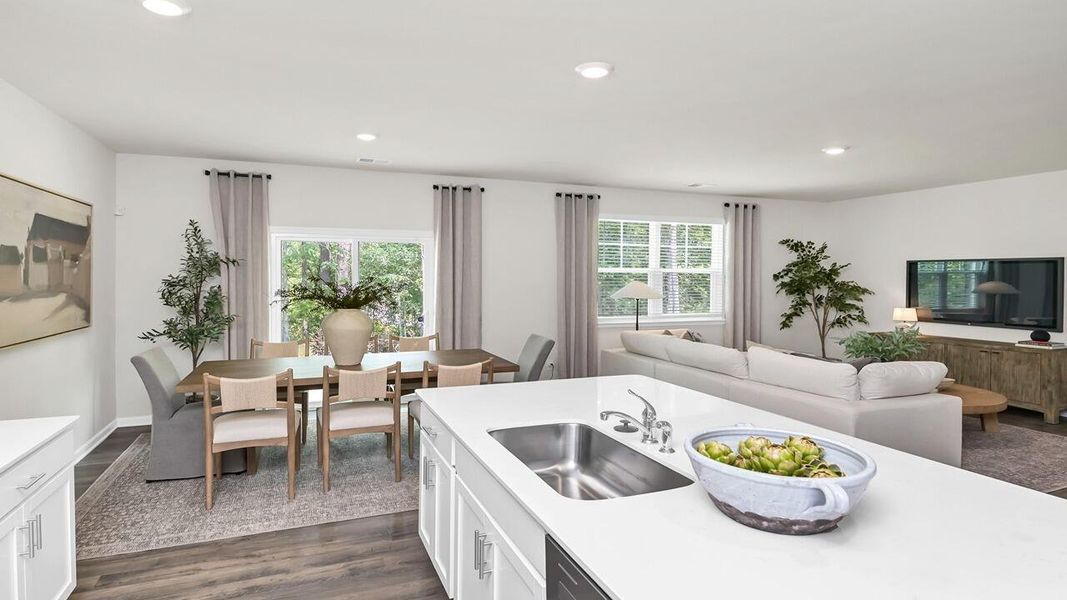 Furnished interior view inside a new home in Pine Hills at Cane Bay, Moncks Corner (Image 37).