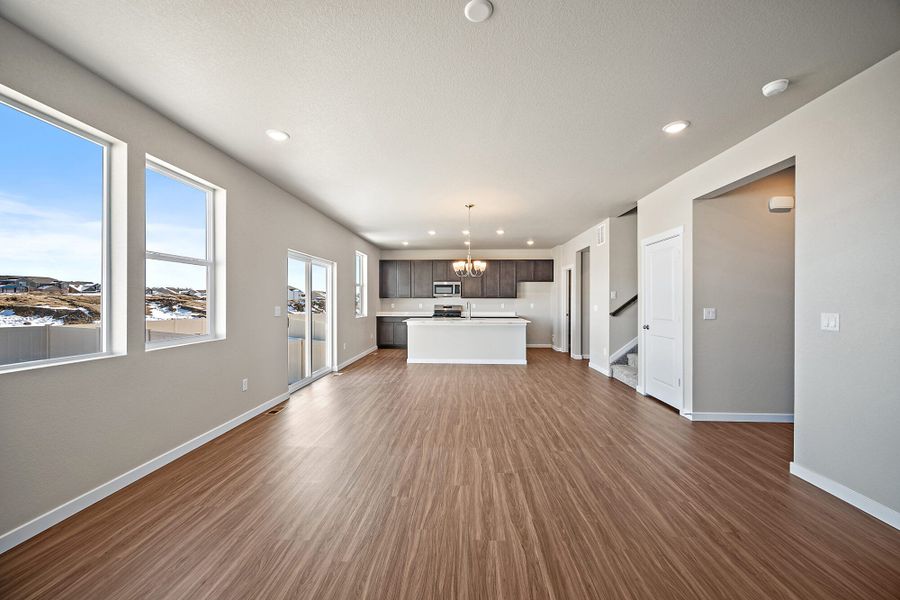 Spacious, unfurnished interior of a new home in Aspen Ranch, Fountain (Image 16).
