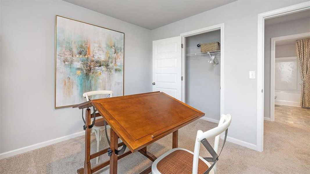 Furnished interior view inside a new home in , Atlanta (Image 26). Furnished interior view inside a new home in , Atlanta (Image 26).