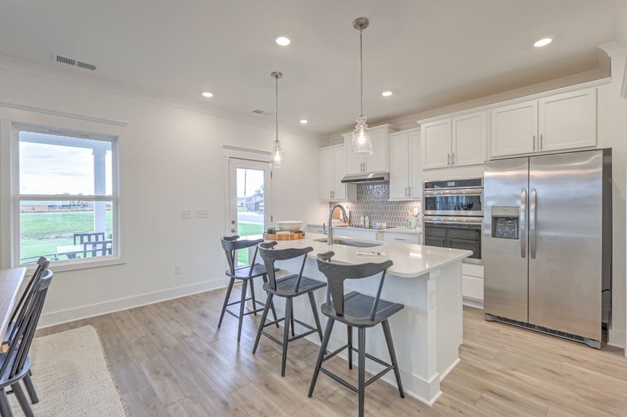 *Photo of example Model Home. Selections and finishes may vary.