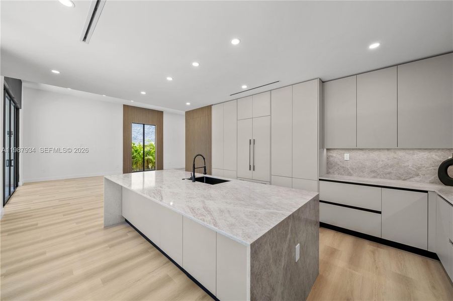 Furnished interior view inside a new home in , Miami (Image 8).