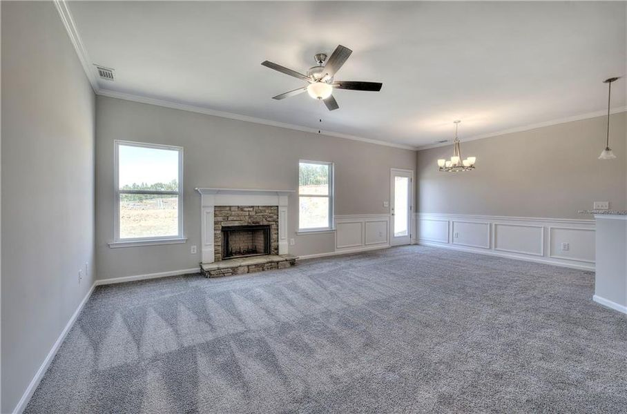 Spacious, unfurnished interior of a new home in , Cartersville (Image 21). Spacious, unfurnished interior of a new home in , Cartersville (Image 21).