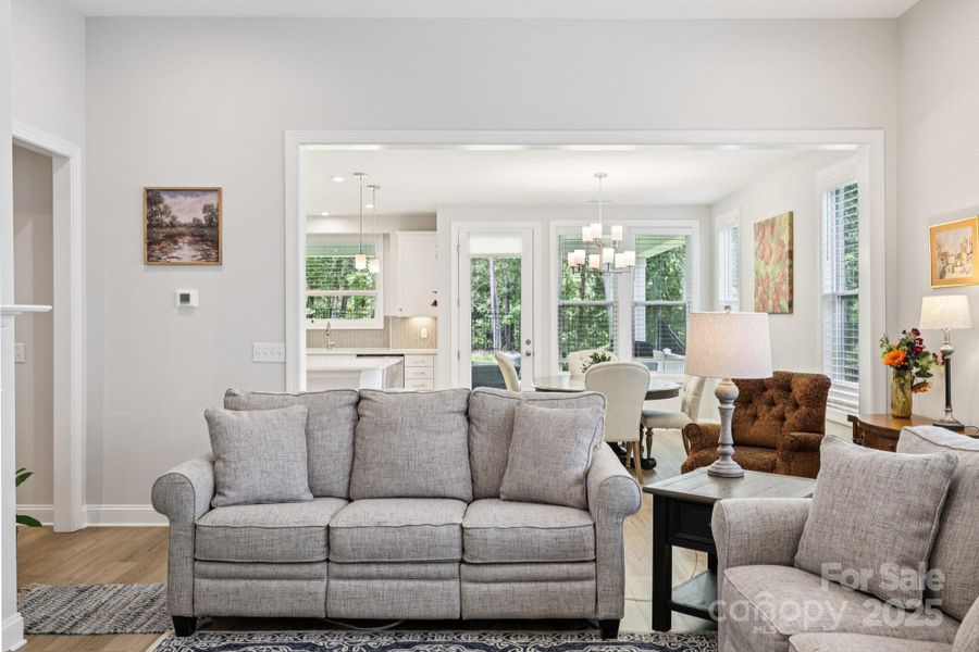 Furnished interior view inside a new home in Handsmill on Lake Wylie, York (Image 26).