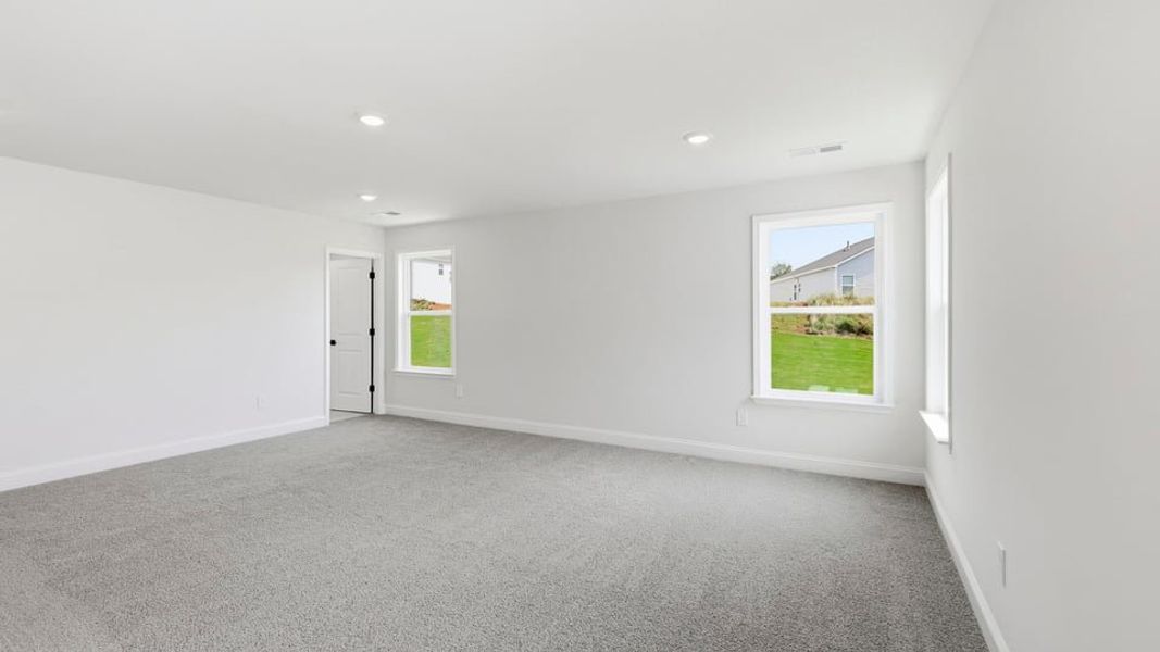 Spacious, unfurnished interior of a new home in Briargate, Fountain Inn (Image 34). Spacious, unfurnished interior of a new home in Briargate, Fountain Inn (Image 34).