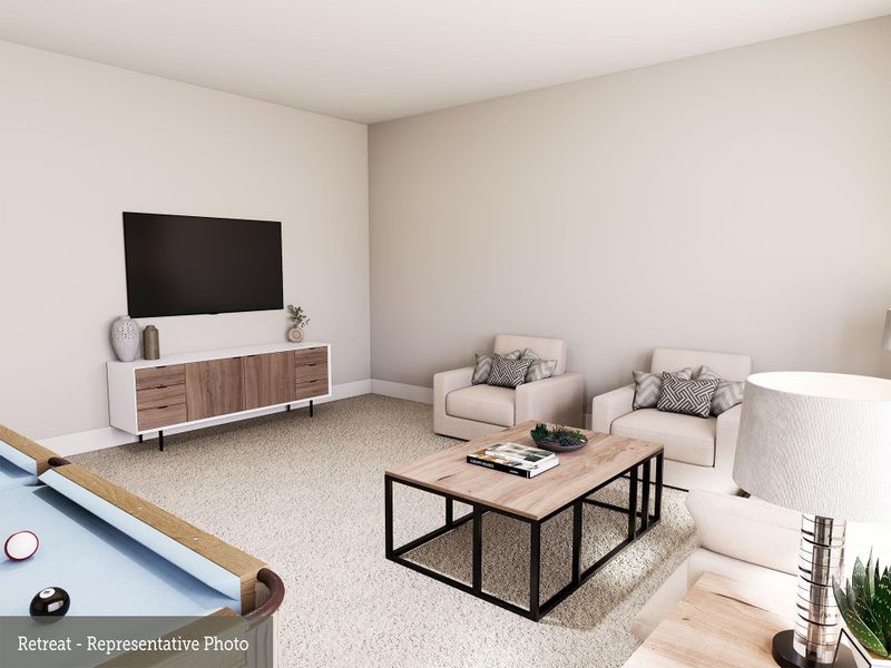 Furnished interior view inside a new home in , Montgomery (Image 7).