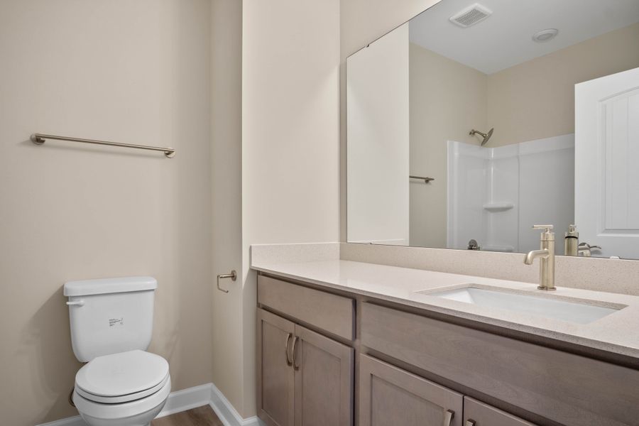 Furnished interior view inside a new home in Bridgewater - Shorehaven Village, Little River (Image 8).