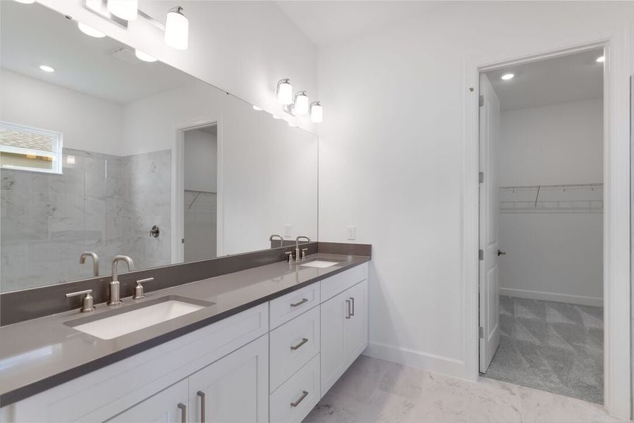 Representative furnished interior of a home built from the Ambra by Taylor Morrison in Esplanade at Center Lake Ranch, St. Cloud (Image 9).