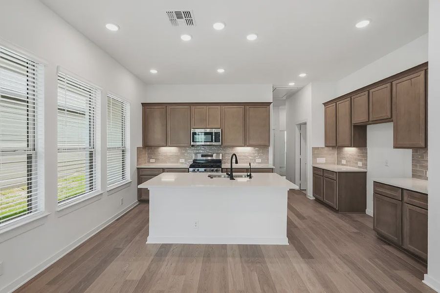 Furnished interior view inside a new home in The Crossvine, Schertz (Image 7).