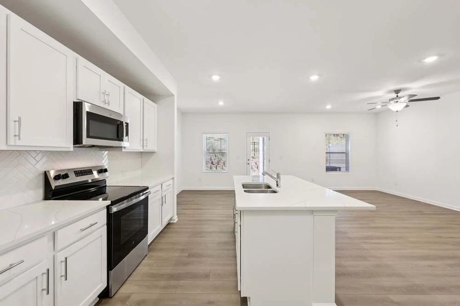 Kitchen featuring Canvas Collection Finishes Kitchen featuring Canvas Collection Finishes