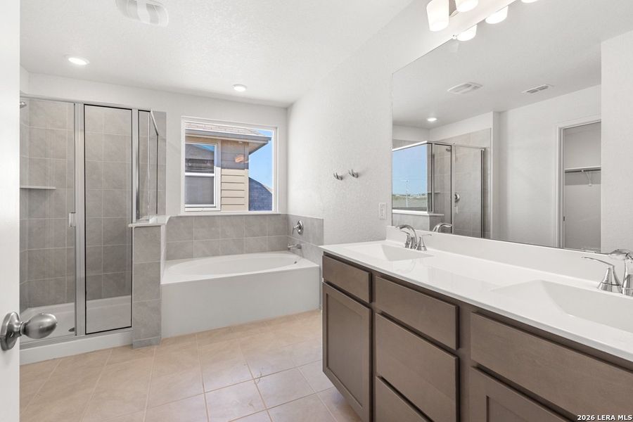 Furnished interior view inside a new home in Knox Ridge, Converse (Image 8).