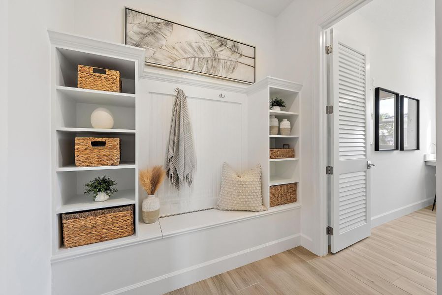 Mud Room with Storage