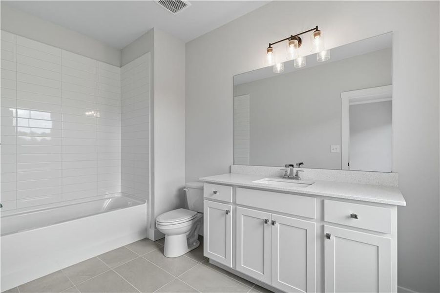 Furnished interior view inside a new home in , Canton (Image 16).