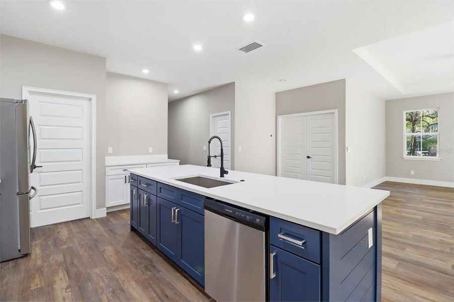 Furnished interior view inside a new home in , Dunnellon (Image 11).