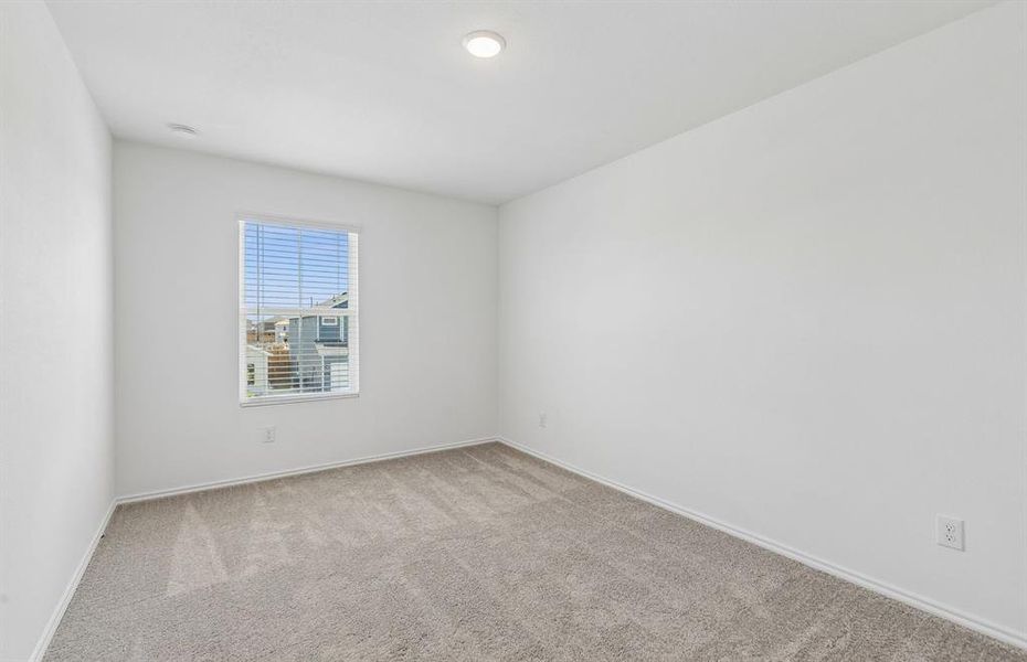 Spacious secondary bedroom