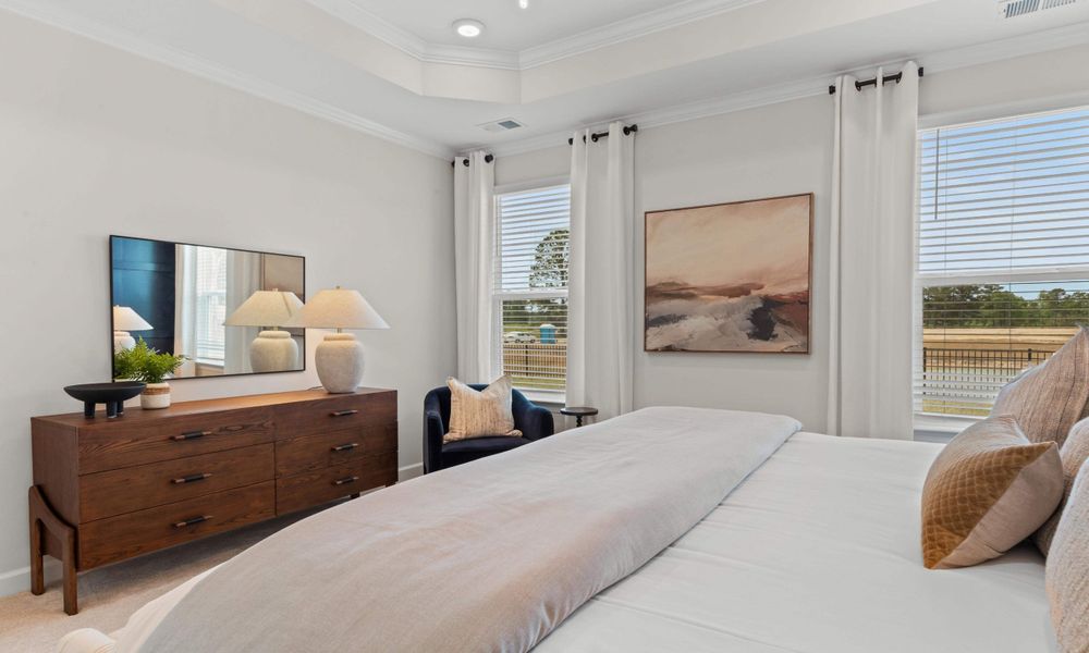 Representative furnished interior of a home built from the The Hibiscus by Chesapeake Homes in Heritage Park at Longs, Longs (Image 29).