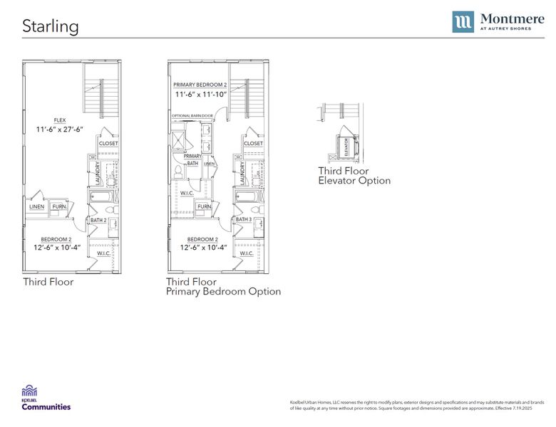 2D floor plan layout for the C by Koelbel and Company in Montmere at Autrey Shores, Superior, CO (Image 7). 2D floor plan layout for the C by Koelbel and Company in Montmere at Autrey Shores, Superior, CO (Image 7).