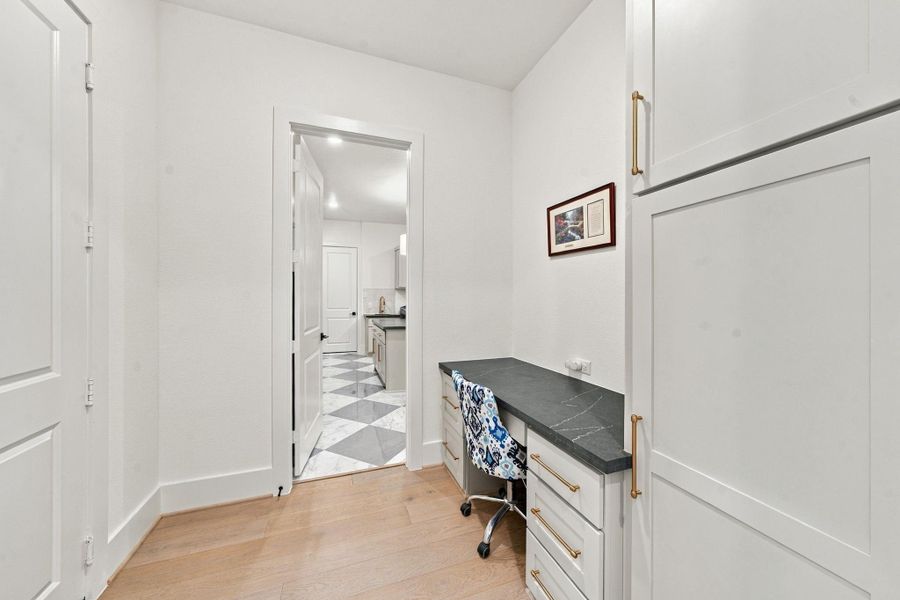 Furnished interior view inside a new home in , Cypress (Image 33).