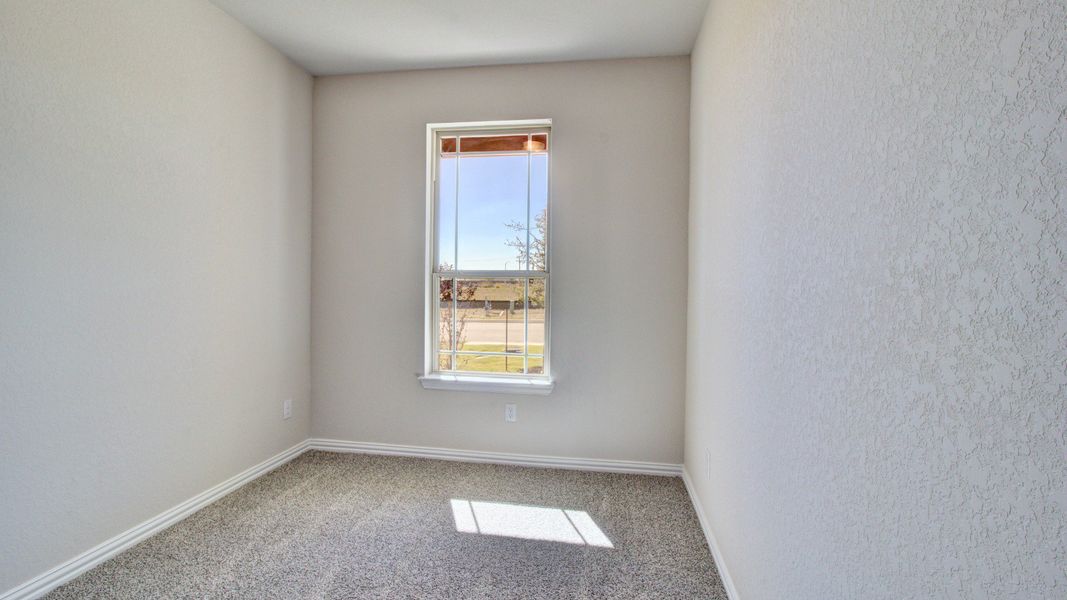 Furnished interior view inside a new home in Sunflower Ridge, New Braunfels (Image 6).
