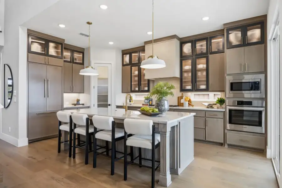 Representative furnished interior of a home built from the Rosalie by Landon Homes in Fields - Brookside, Frisco (Image 4).