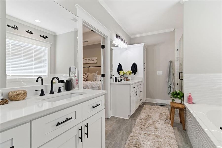 Furnished interior view inside a new home in , Jasper (Image 13). Furnished interior view inside a new home in , Jasper (Image 13).