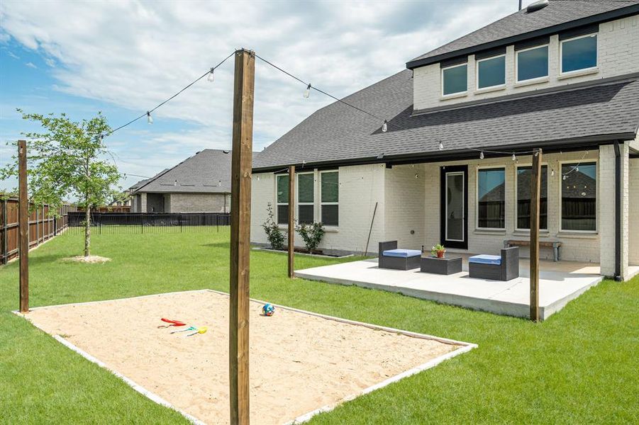 Exterior details and patio area of a home in , Celina (Image 21).