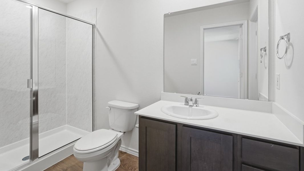 Furnished interior view inside a new home in Arbor Trails South, Princeton (Image 4). Furnished interior view inside a new home in Arbor Trails South, Princeton (Image 4).