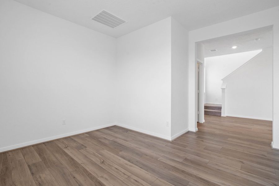Spacious, unfurnished interior of a new home in Saddlebrook Trails, Beasley (Image 24). Spacious, unfurnished interior of a new home in Saddlebrook Trails, Beasley (Image 24).