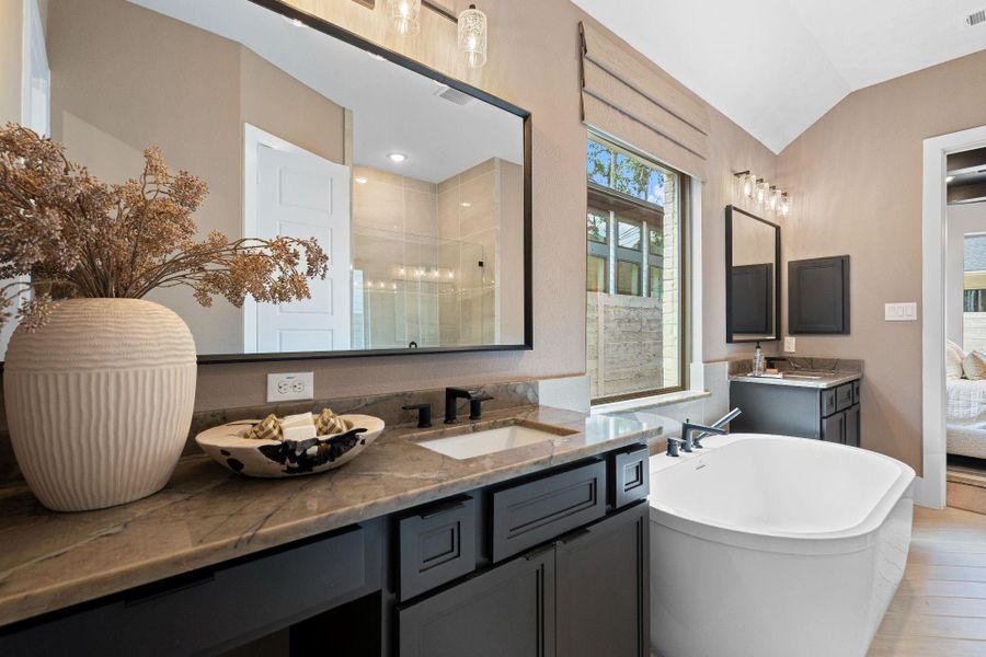 Furnished interior view inside a new home in Two Step Farm, Montgomery (Image 3). Furnished interior view inside a new home in Two Step Farm, Montgomery (Image 3).