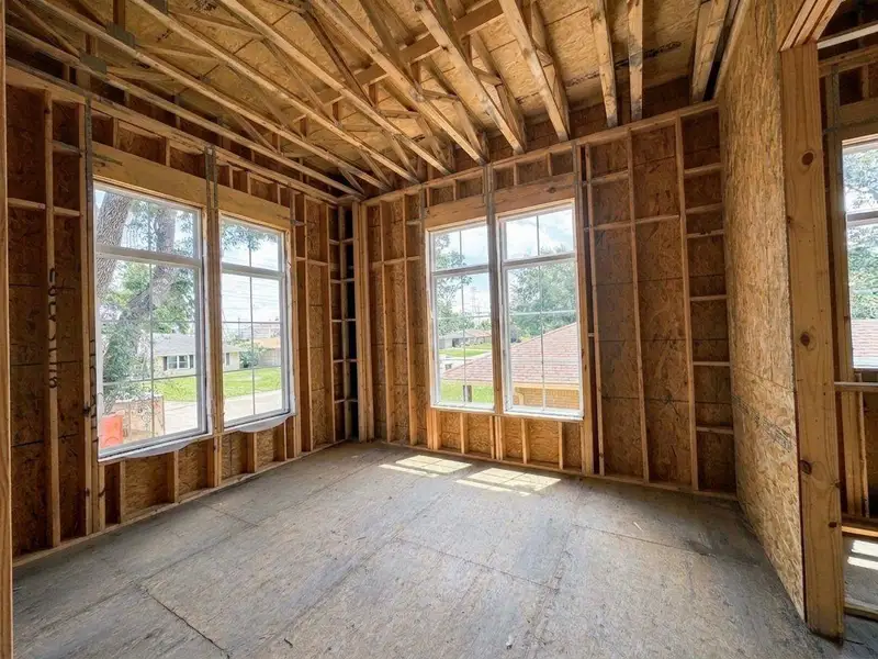 In-progress construction of a new home in , Houston, TX (Image 12).