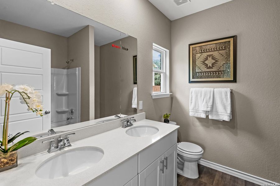 Furnished interior view inside a new home in Davis Ranch, San Antonio (Image 14).