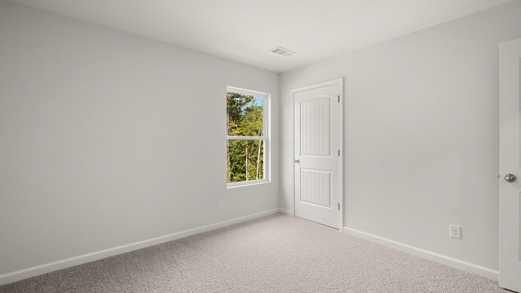 Representative unfurnished interior of a home built from the Galen by D.R. Horton in Lost Creek, Dallas (Image 27). Representative unfurnished interior of a home built from the Galen by D.R. Horton in Lost Creek, Dallas (Image 27).