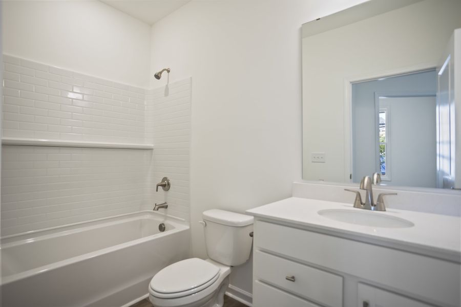 Furnished interior view inside a new home in Providence Station at Trolley Run, Aiken (Image 5).