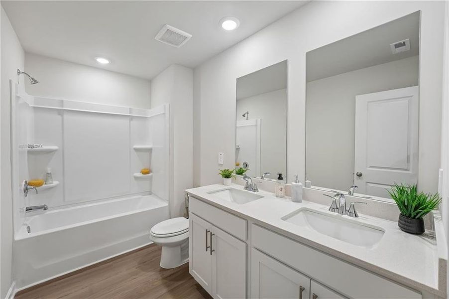 Furnished interior view inside a new home in Manning Mill, Adairsville (Image 43).