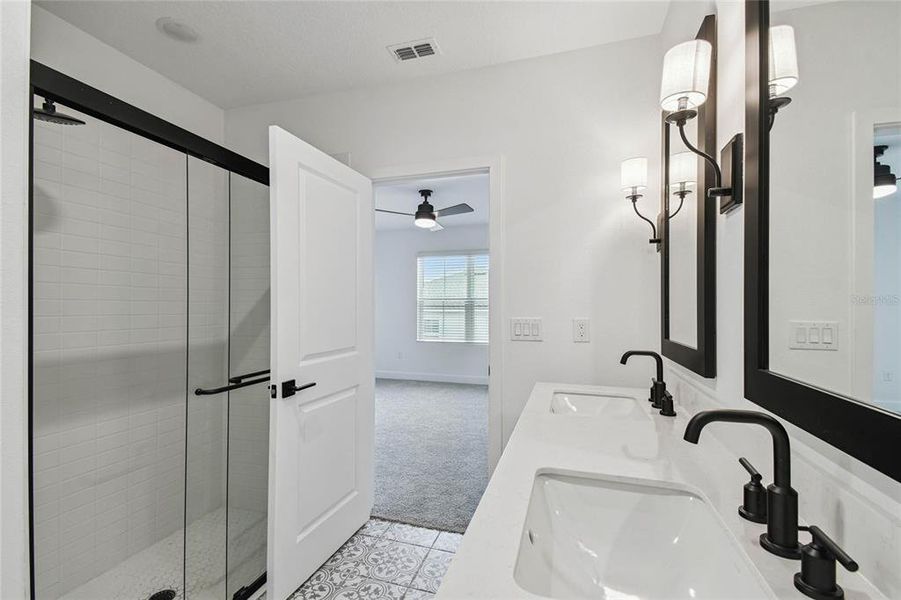 Furnished interior view inside a new home in Aspire at The Pines, Dunnellon (Image 15).