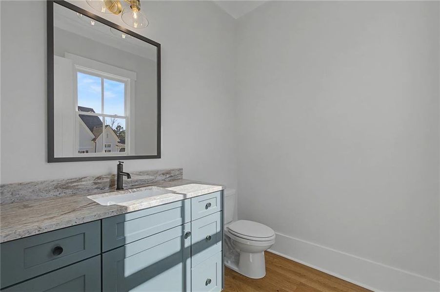 Furnished interior view inside a new home in Malone's Pond, Ball Ground (Image 11).