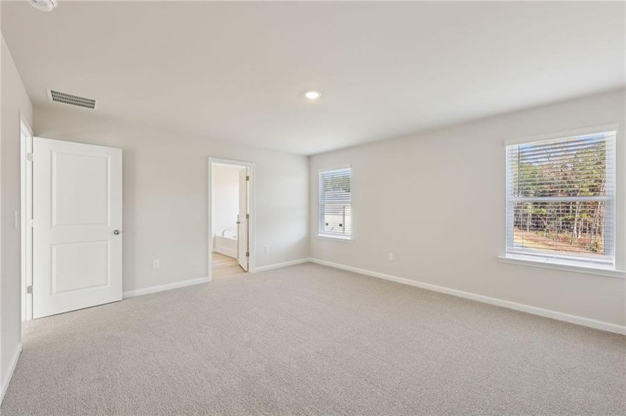 Spacious, unfurnished interior of a new home in Parkside at Grayson, Grayson (Image 34).
