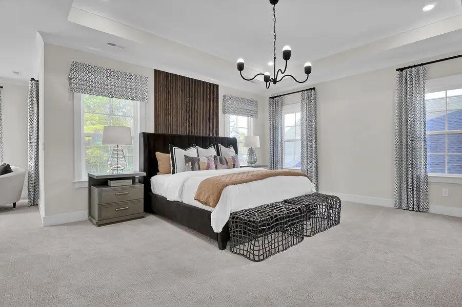 Furnished interior view inside a new home in , Summerville (Image 38).