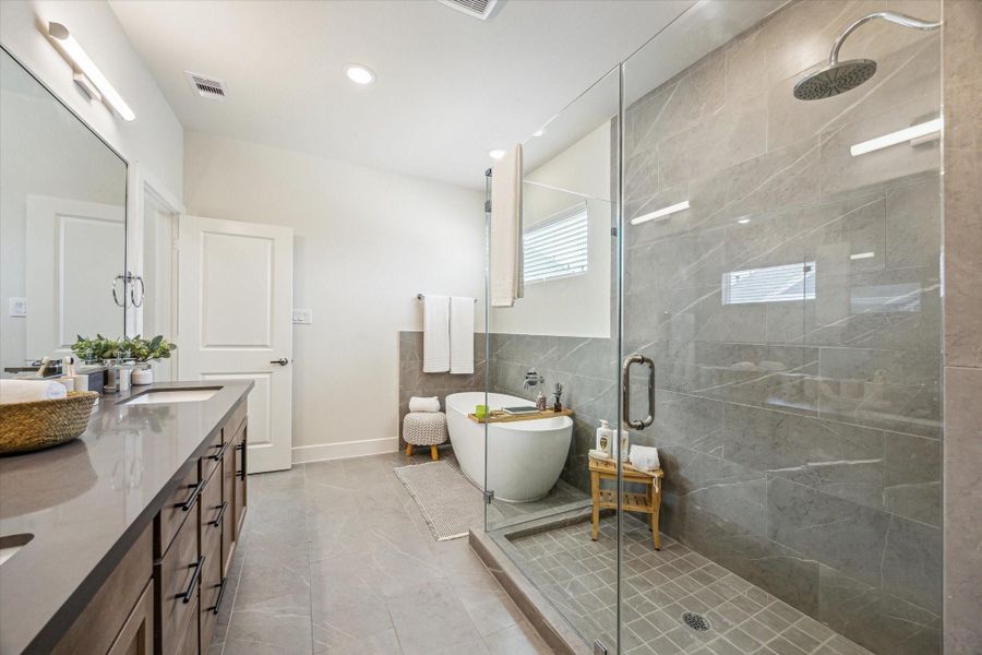 Representative photo showing community model home interior. Layout and selections may vary.