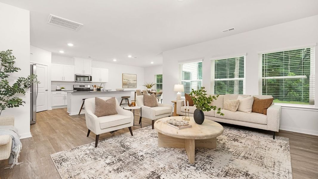 Furnished interior view inside a new home in Rice Hope, Port Wentworth (Image 4).