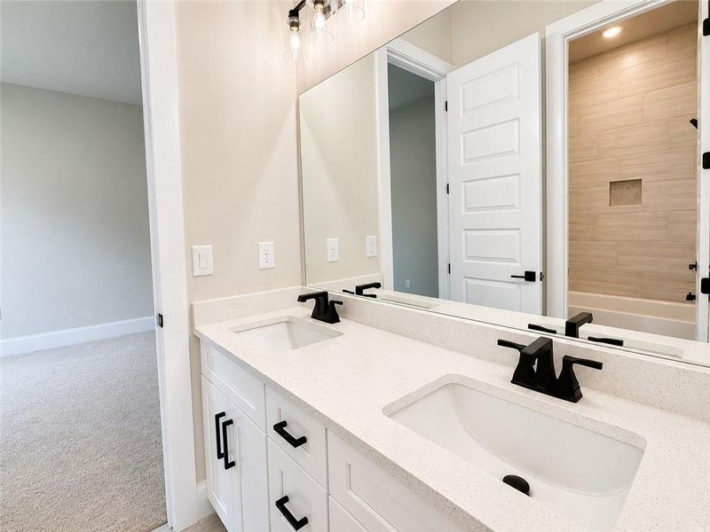 Furnished interior view inside a new home in , Pendergrass (Image 9).