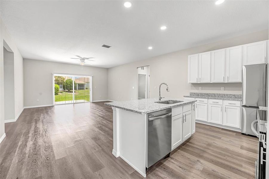 Furnished interior view inside a new home in , Weeki Wachee (Image 12).