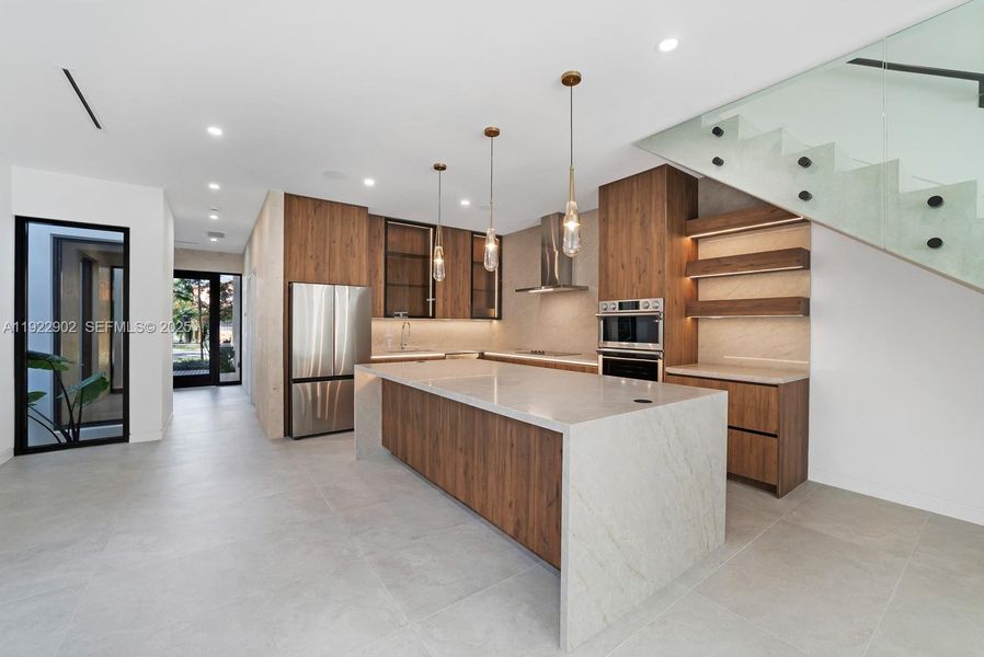 Furnished interior view inside a new home in , Miami (Image 8). Furnished interior view inside a new home in , Miami (Image 8).